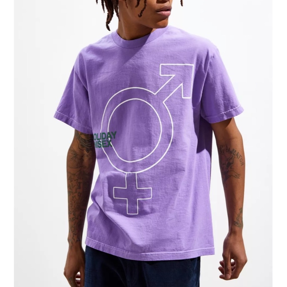 UO Purple Holiday Graphic Tee